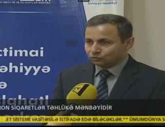 Elektron siqaretlər təhlükə mənbəyidir,İctimai TV